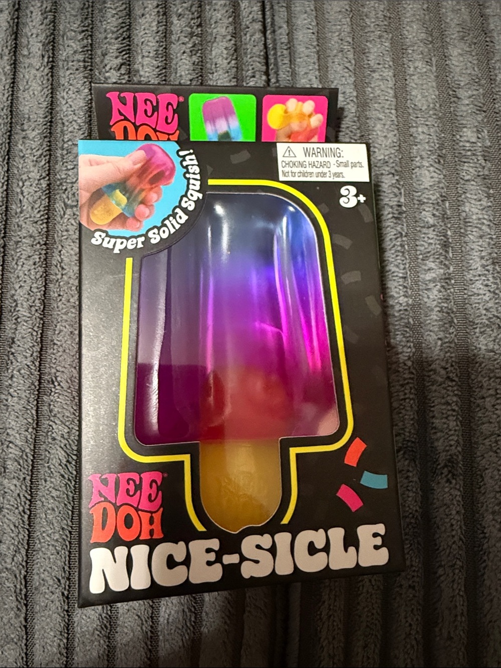 Nice-Sicle Multicolor Squishy Popsicle Toy